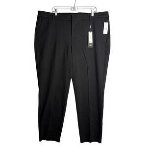 Liverpool Kelsey Trouser Plus Size 22W Black Ankle Career Office NWT